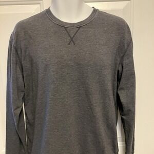 Saxx 3SIX Five Men's Crewneck Sweatshirt‎ Sz Small/Medium Gray Long Sleeve Modal